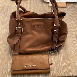 Michael Kors purse and wallet